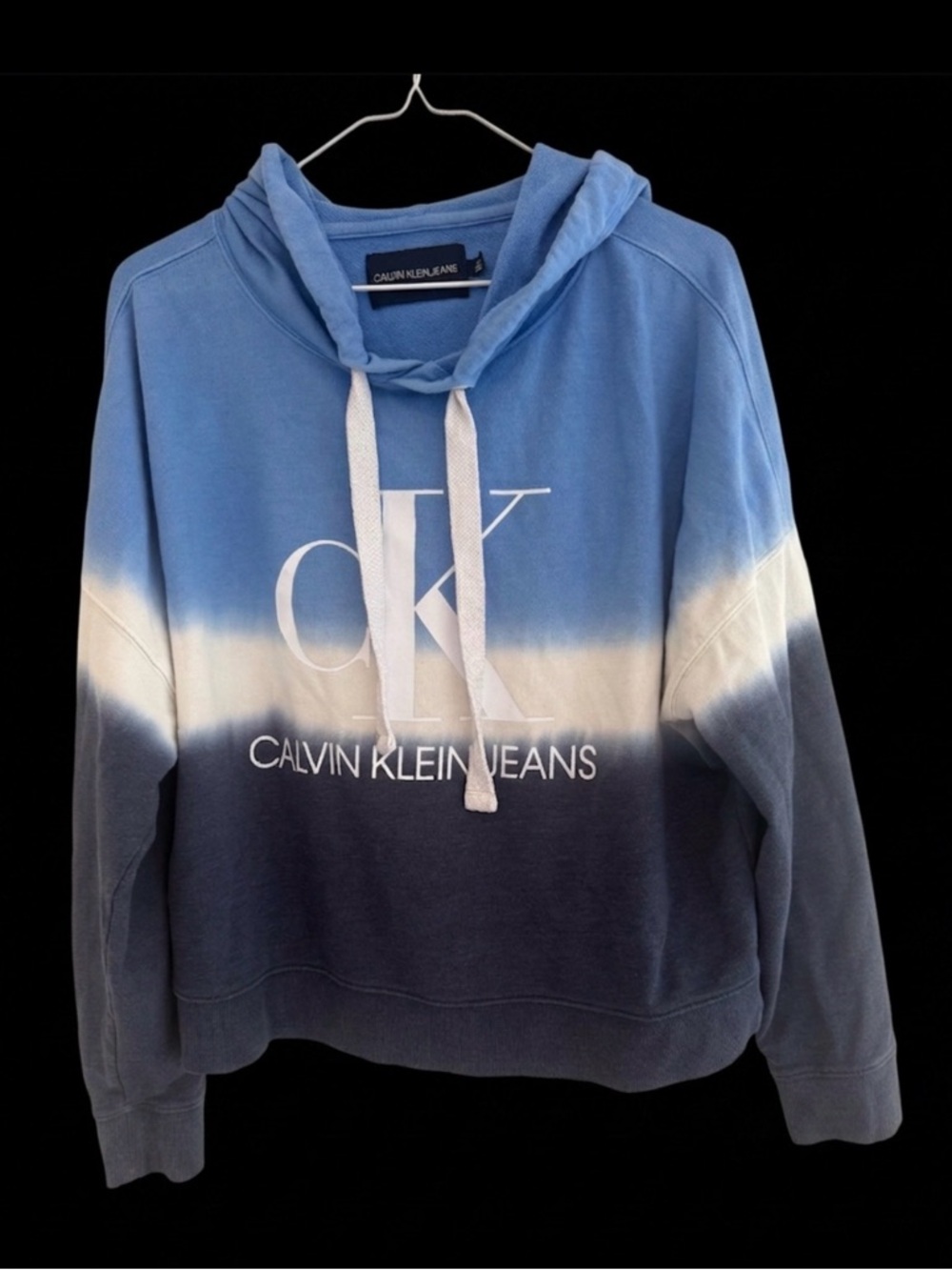 Calvin Klein Jeans Light Blue Terry Pullover